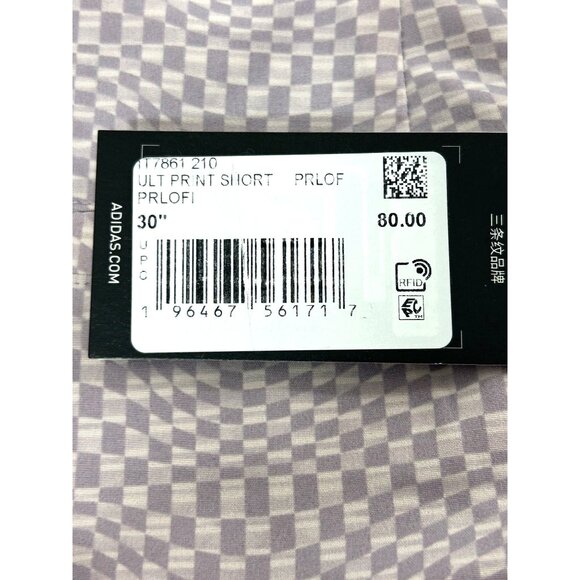 Adidas Men’s Golf Shorts 30” Lavender Geometric Ultimate 365 Print IT7861 Logo - Picture 10 of 16